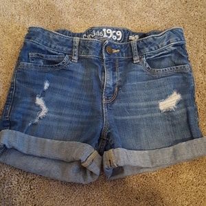Gap kids denim shorts
